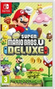 New Super Mario Bros. U Deluxe Switch Brand New (Multiplayer, 2019 2D Platform)