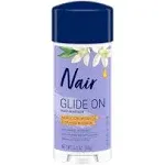 Nair Hair Remover Glides Away for Bikini, Arms & Underarms with Argan Oil, 3.3oz