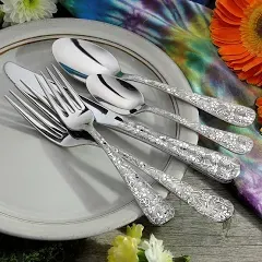 Liberty Tabletop Woodstock Stainless Steel Flatware Collection | The Lanam Shop