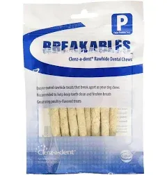 Clenz-a-dent Breakables Rawhide Dental Chews