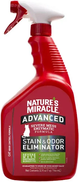 Nature's Miracle Advanced Stain & Odor Eliminator for Cats