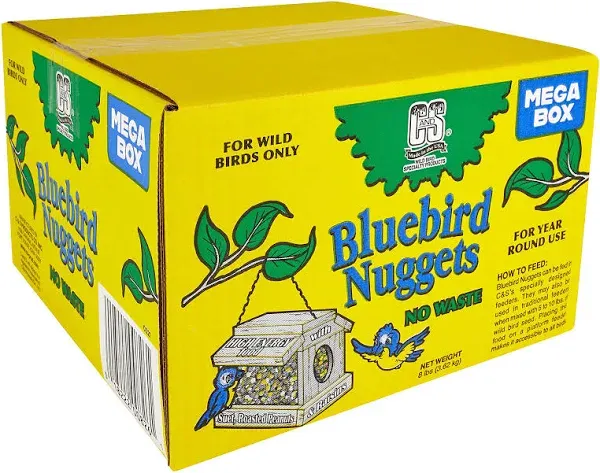 C&S Bluebird Nuggets Wild Bird Food 8-lb Box