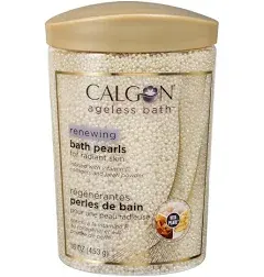 Calgon Ageless Bath Pearls, 16 oz (Pack of 2)