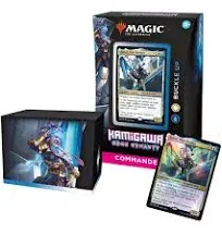 Magic The Gathering Kamigawa: Neon Dynasty Commander Deck - Hebilla (Blanco-Azul)