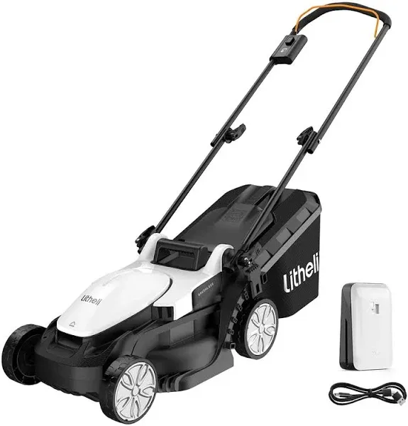 Litheli Cordless Lawn Mower U20 Series 13 inch 5 Heights Adjustment