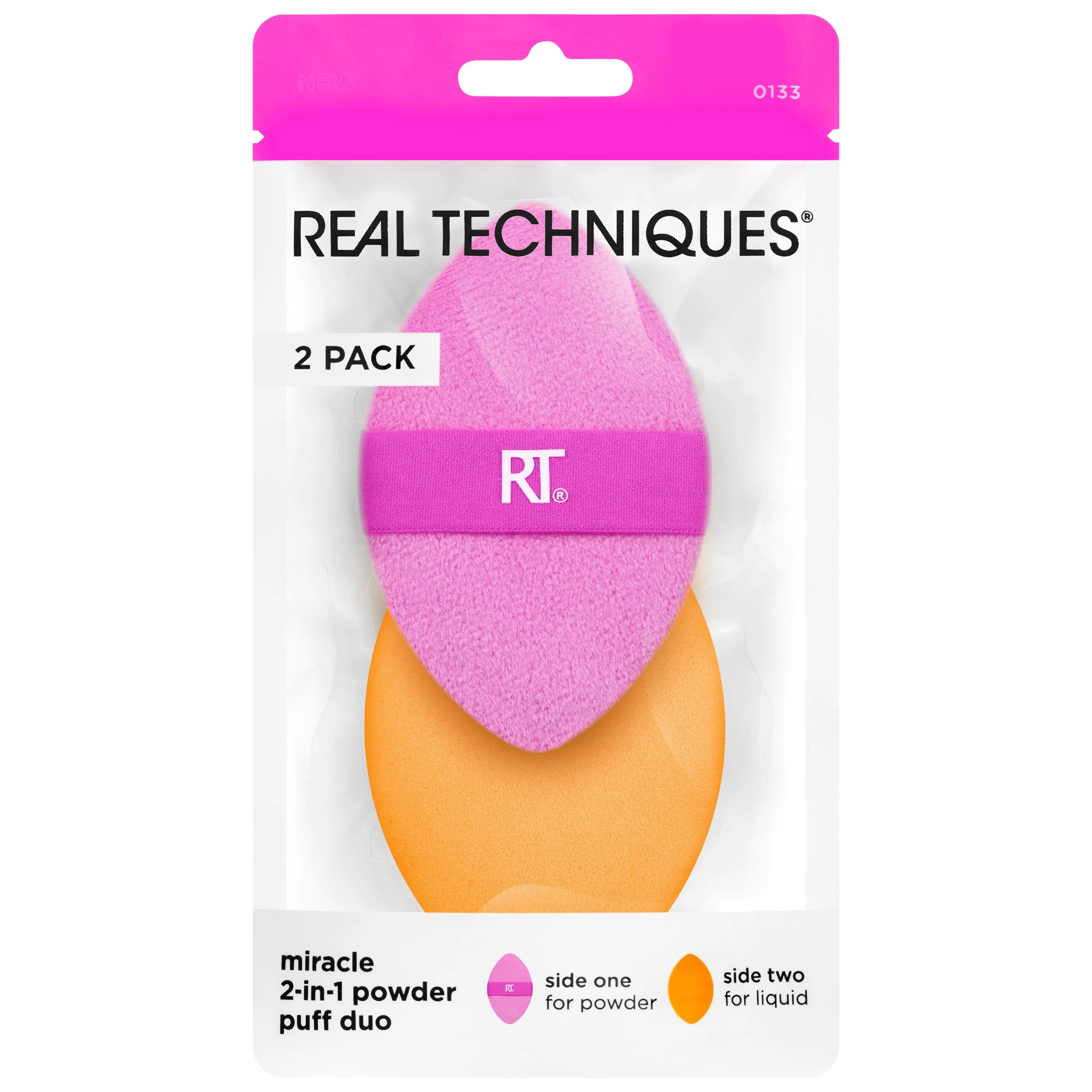 Real Techniques Miracle 2-in-1 Powder Puff Duo