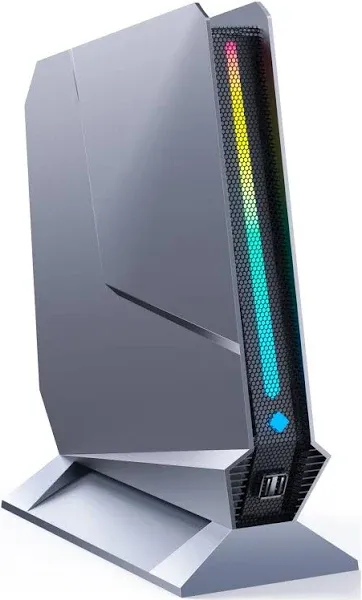 T1 Mini Gaming PC 12th Gen Core i7-12700H/RTX3050 8G GDDR6, Mini Computers(14C/20T, up to 4.7GHz)32GB DDR4, 1TB PCIe4.0 SSD, Mini Desktop PC Win11 Pro,RGB Lights, WiFi6E/BT5.3/2.5G LAN/USB-C/4K