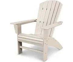 POLYWOOD Nautical Curveback Adirondack Chair