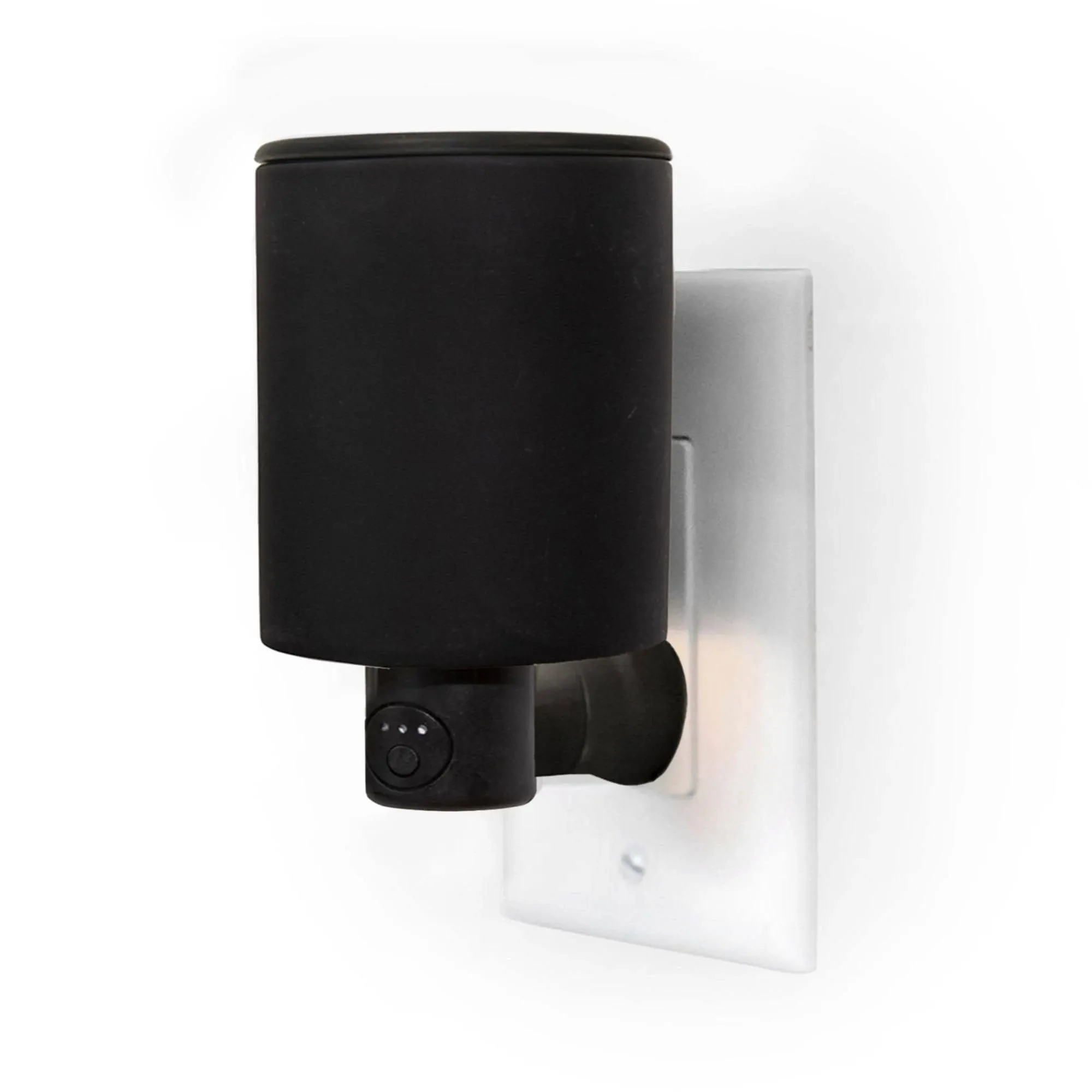 Happy Wax Black Timer Outlet Wall Plug-In Wax Warmer