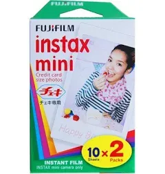 Fujifilm Instax Mini 9 Instant Film Camera Ice Blue 40 Sheets Film Frame &amp; Album