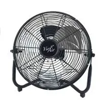 Vie Air 20 in. Industrial Tilting High Velocity 3 Speed Metal Floor Fan