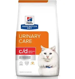 Hill&s Prescription Diet c/d Multicare Stress Urinary Care with Chicken Dry Cat Food