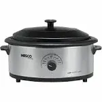 Nesco 6-Quart Roaster | Stainless Steel