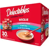 Hartz Delectables Bisque Variety Pack Lickable Cat Treats