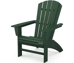 POLYWOOD Nautical Curveback Adirondack Chair