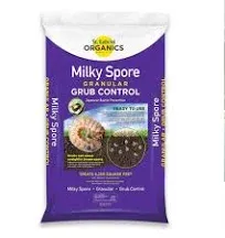 St. Gabriel Organics 80015-4 Milky Spore Grub Control Spreader Mix, 15 Lbs.,