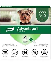 Bayer Advantage II Flea Treatment for Small Dogs