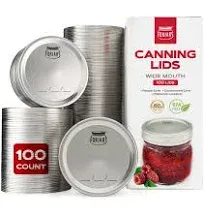 ForJars Canning Lids Regular Mouth 100 ct