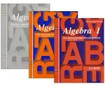 Algebra 1: An Incremental Development (third Edition) [Book]