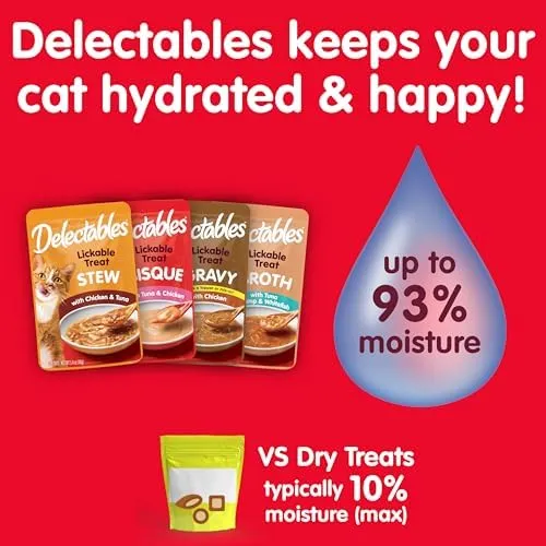 Delectables Bisque Lickable Cat Treat Tuna