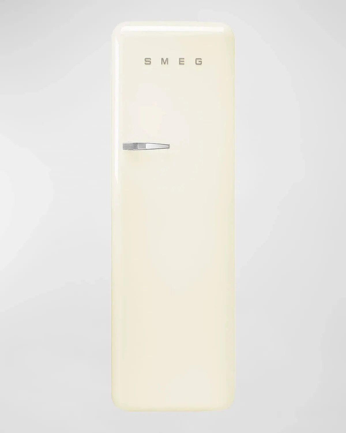 Smeg Refrigerator - Single Door, Right Hinge - Retro Style (Cream)