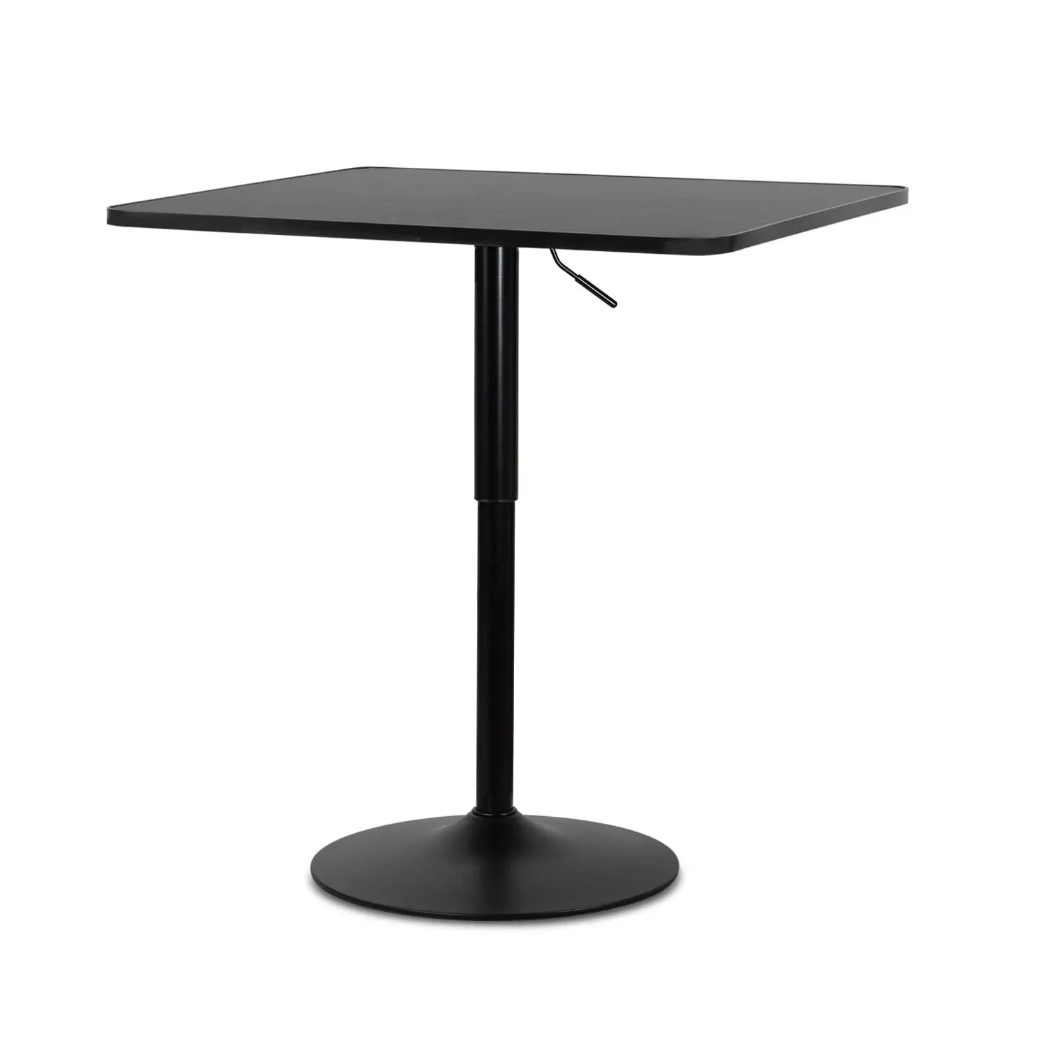 Magshion 31.5 inch Square Bar Table, 27.6 inch-35.4 inch Adjustable Height ...