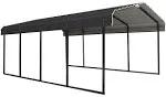 Arrow | Carport 12x20x7 ft Charcoal CPHC122007