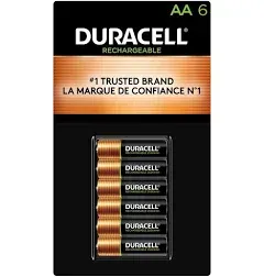 Duracell AA Rechargeable Batteries (4-Pack)