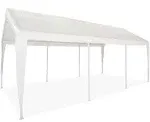 Impact Canopy 10 x 20 ft. Carport 8-Leg Canopy Shelter