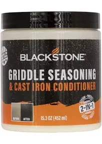 Blackstone 2-in-1 Griddle & Cast Iron Seasoning Conditioner