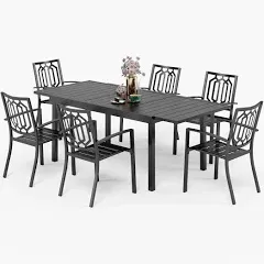 Maison Arts 9-Piece Outdoor Patio Dining Set