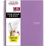 Five Star Wirebound Notebook, 1 Subject, Wide Ruled, Fire Red (930010CK1-WMT-MOD)