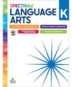 Spectrum Language Arts Workbook, Grade K [Book]