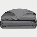 Cozy Earth Bamboo Duvet Cover Charcoal / Queen/Full