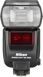 Nikon SB-5000 AF Speedlight 4185 + Flash Bracket + 4x AA Batteries and More