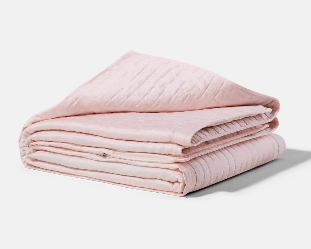 Gravity Cooling Weighted Blanket Queen/King: 35lb / Dusty Pink