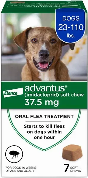 Advantus Oral Flea Treatment Soft Chews for Dogs