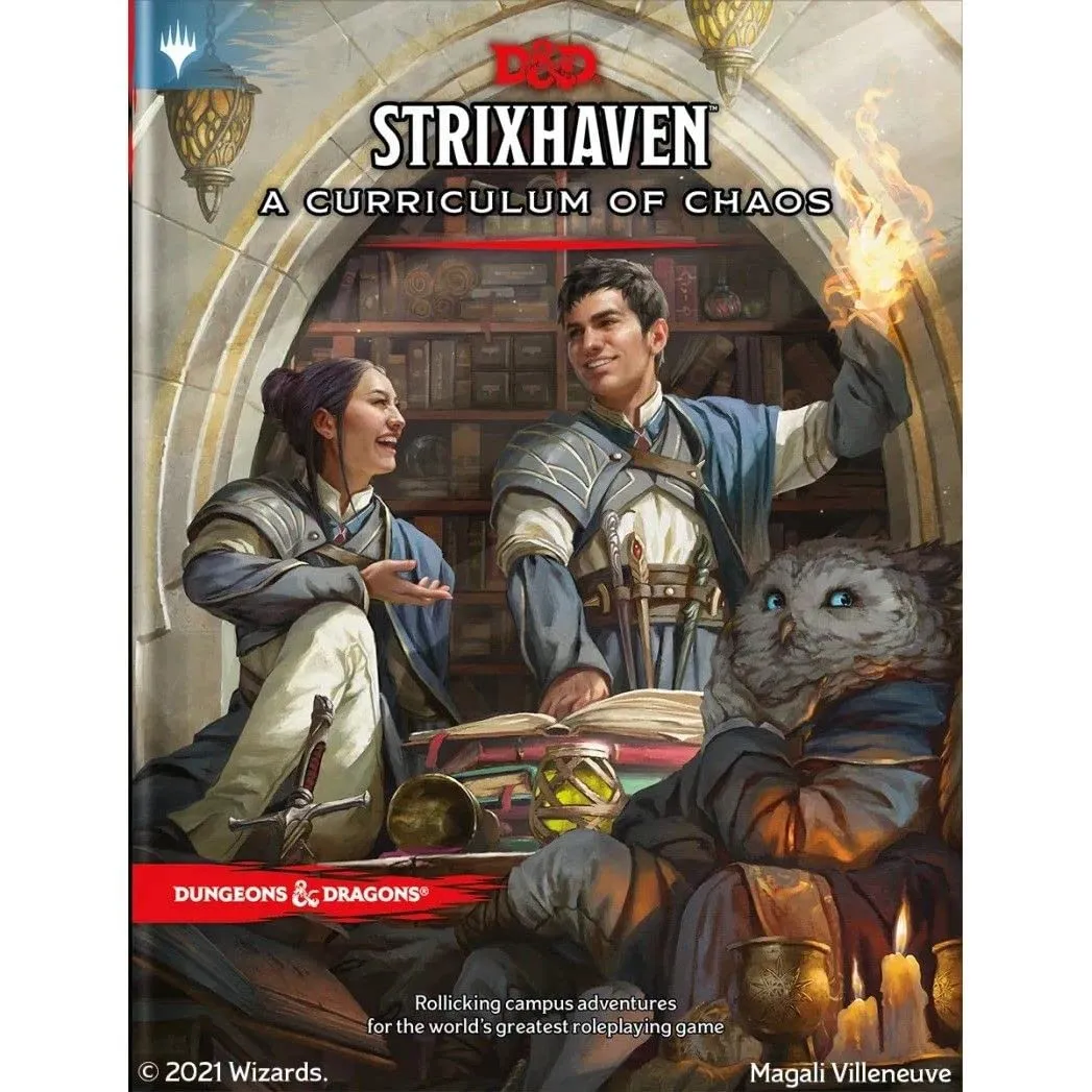 Strixhaven: Curriculum of Chaos (D&D/MTG Adventure Book) [Book]