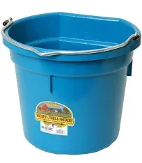 Little Giant 20 Quart Flat Back Plastic Bucket