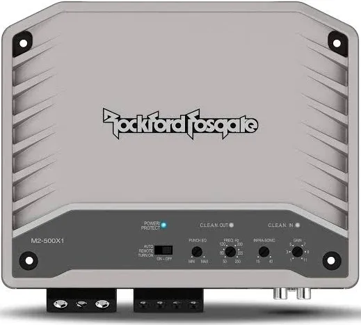 Rockford Fosgate M2-500X1 Monoblock Marine Amplifier