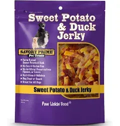 Savory Prime Natural Jerky Treats Sweet Potato &amp; Duck, 1ea/8 oz