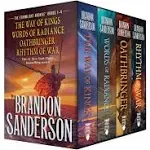 Stormlight Archive: Stormlight Archives Hc Box Set 1-4 : The Way of Kings, Words of Radiance, Oathbringer, Rhythm of War (Mixed media product)