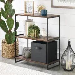 Modern Industrial 3-Tier Shelf