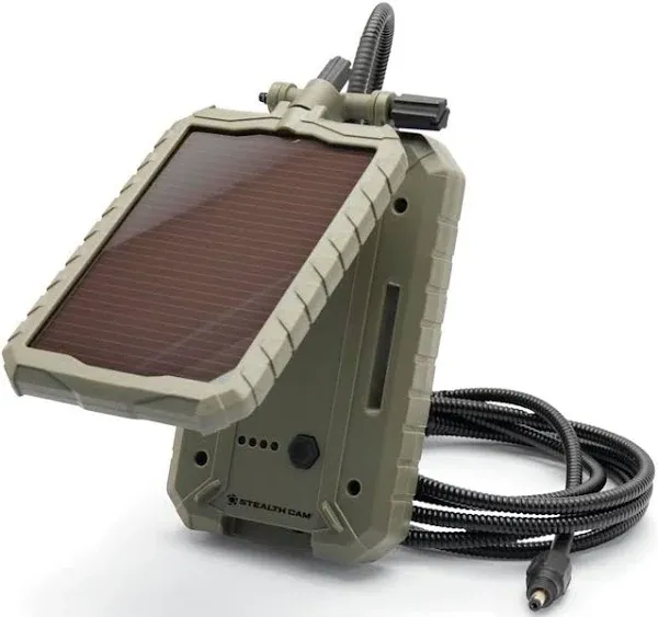 Stealth Cam Sol-Pak 5X 5000mAh Solar Battery Pack