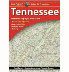 Delorme Atlas & Gazetteer: Tennessee