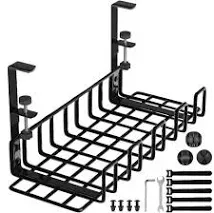 Under Desk Cable Management Tray