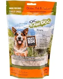 OC Raw Freeze Dried Rox Chicken, Fish & Produce Dog Food