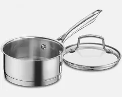 Cuisinart Professional Stainless Saucepan with Cover, 1-Quart