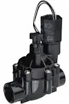 Rain Bird CPF075 3/4-Inch In-Line Sprinkler Valve With Flow Control, Black