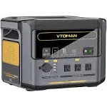 VTOMAN Solar Generator Kits FlashSpeed 1500 Power Station LiFePO4 Battery Portable Power Station Home Backup Power